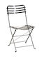 Zappeion Chair Metallic 3793 Agalvanist 43x57x83cm