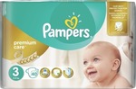 Pampers Premium Care Πάνες με Αυτοκόλλητο No. 3 για 5-9kg 40τμχ