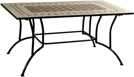 Tisch Stabil TC011-2012 Braun 172x100x75cm
