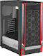 Silverstone RL05 Midi-Turm Computergehäuse Rot