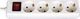 VK Lighting Power Strip 4 Positions with Switch and Cable 1.5m