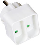 VK Lighting FACO12 T-Shaped Wall Plug 2 Positions