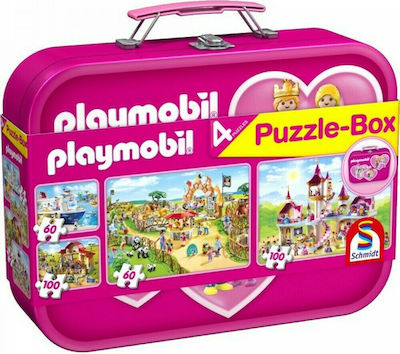 Kinderpuzzle Box Playmobil für 3++ Jahre 60pcs Schmidt Spiele