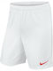 Nike Park II Men's Sports Dri-Fit Monochrome Shorts White