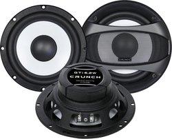 Crunch GTi6.2W Подредба Автомобилни Говорители 6.5" 100W Мощност RMS