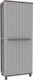 Double Door Wardrobe JWood 368 Plastic with Divider & 4 Shelves 68x37.5x170cm