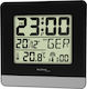 Technoline WT 260 Tabletop Digital Clock LCD with Alarm Clock Black
