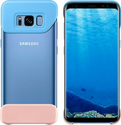 Samsung 2 Piece Protective Cover Umschlag Rückseite Kunststoff Blau (Galaxy S8) EF-MG950CLEGWW