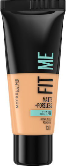 Maybelline Fit Me Matte + Poreless Liquid Make Up 130 Buff Beige 30ml