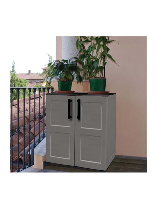 Dulap cu două uși Plastic cu 1 Raft 68x37x84cm