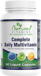Natural Vitamins Complete Daily Multivitamin Multivitamin 1Stück Natural Vitamins Complete Daily Multivitamin Multivitamin 1Stück