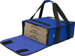 Isothermal Bag Thermobag Pizzatragetasche mit Griffen für 3 große Pizzen in blauer Farbe