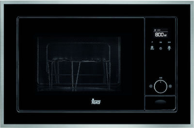 Teka ML 820 BIS 40584200 Built-in Microwave Oven with Grill 20lt Black