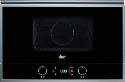 Teka ML 822 BIS L 40584300 Built-in Microwave Oven with Grill 22lt Black