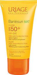 Uriage Bariesun Mat Fluid Wasserfest Sonnenschutz Lotion Für das Gesicht SPF50 50ml