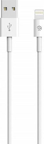 Devia USB-A to Lightning Cable White 1m (993054)