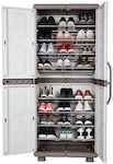 Παπουτσοθήκη Smart Cabinet Πλαστική με 8 Ράφια 73x44x179εκ.