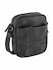 Laos Herrentasche Schulter / Crossbody Schwarz