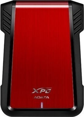 Adata EX500 Case for Hard Drive 2.5" SATA III with Connection USB 3.0 Red