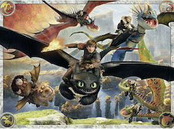 Детски Пъзел How to Train Your Dragon за 7++ Години 150бр Ravensburger