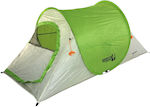 Panda 10208 Pop Up II Automatisch Sommer Campingzelt Pop Up Gray für 2 Personen 110x230x90cm 10208