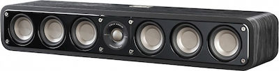 Polk Audio S35 Ηχείο Hi-Fi Κεντρικό 150W 2 Δρόμων Π61.98xΒ15.49xΥ10.48εκ. Μαύρο