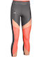 Under Armour Blckd Ankle Crop Damen Thermo Hose Gray