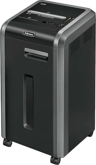 Fellowes Distrugător de Documente 225Ci Tăiere transversală 24 Foi cu Coș 60lt
