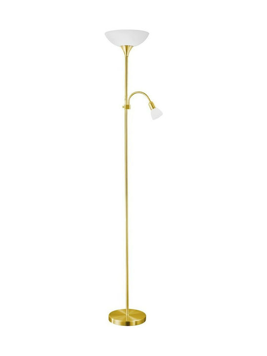 Eglo Up2 Floor Lamp H176.5xW27.5cm. with Socket for Bulb E27 White