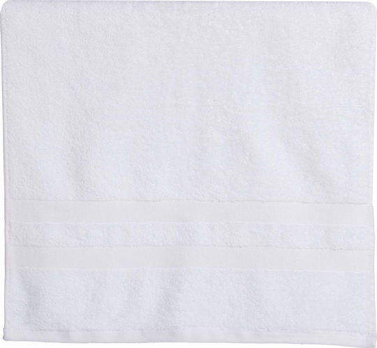 Nef-Nef Homeware Bath Towel Status 70x140cm White Weight 500gr/m²