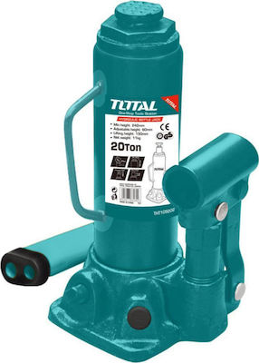 Total Hydraulic Car Jack with Lifting Height up to 45.2cm and Lifting Weight up to 20 Tons