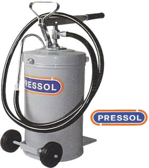 Pressol 17790 Βαλβολινιέρα Χειρός Τροχήλατη με Εύκαμπτο Λάστιχο