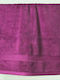Nef-Nef Homeware Badehandtuch Aegean 80x160εκ. Berry Gewicht 705gr/m²