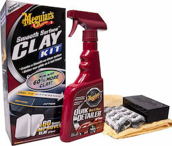 Meguiar's Smooth Surface Clay Kit Σετ Κερώματος 180gr