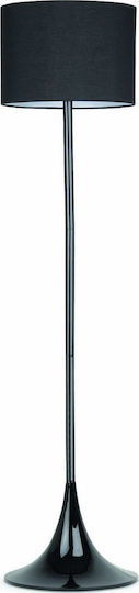 Faro Barcelona Stehlampe Y149xH35,5cm mit Lampenbirnensockel E27 Schwarz