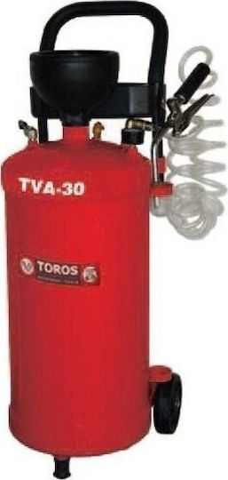 Toros TVA-30 Βαλβολινιère 30lt Valvoline-Kanone Druckluftsprühgerät 30Es Länge 3.5m