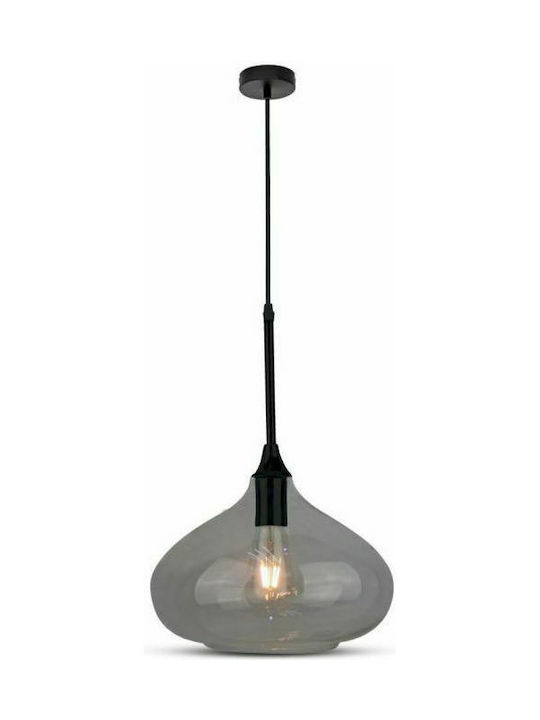 V-TAC Pendant Light Single-Light for Socket E27 Transparent