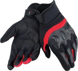 Dainese Air Frame Καλοκαιρινά Γάντια Μηχανής Black/Red