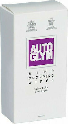 AutoGlym Șervețele Curățare pentru Corp Bird Dropping Wipes BDWIPE10