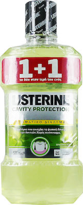 Listerine Cavity Protection Στοματικό Διάλυμα κατά της Πλάκας 1000ml