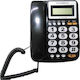 KX-T2025CID Kabelgebundenes Telefon Büro Schwarz