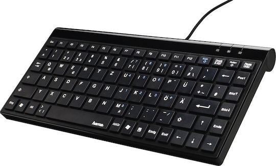 HAMA SL720 Slimline Mini Keyboard Only English US