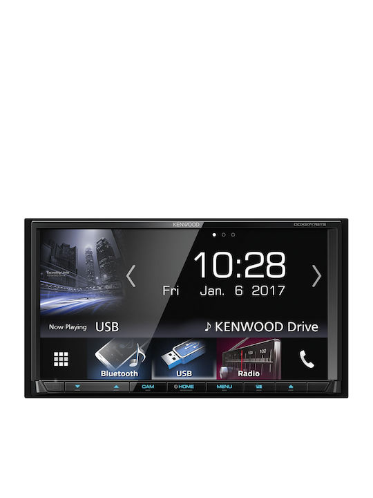 Kenwood Car Audio System 2DIN (Bluetooth/USB) with Touch Screen 7"