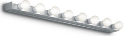 Ideal Lux Prive AP8 Lamp Wall White 80.5x8x4cm