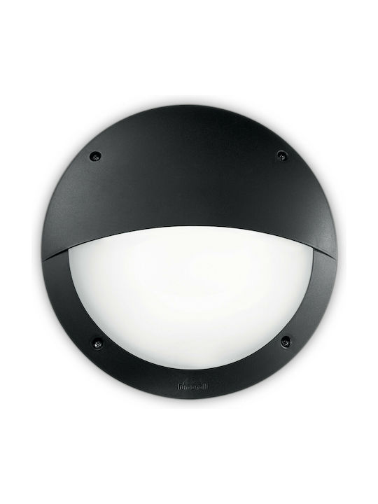 Ideal Lux Lucia-2 Lamp Wall Black 30x9cm