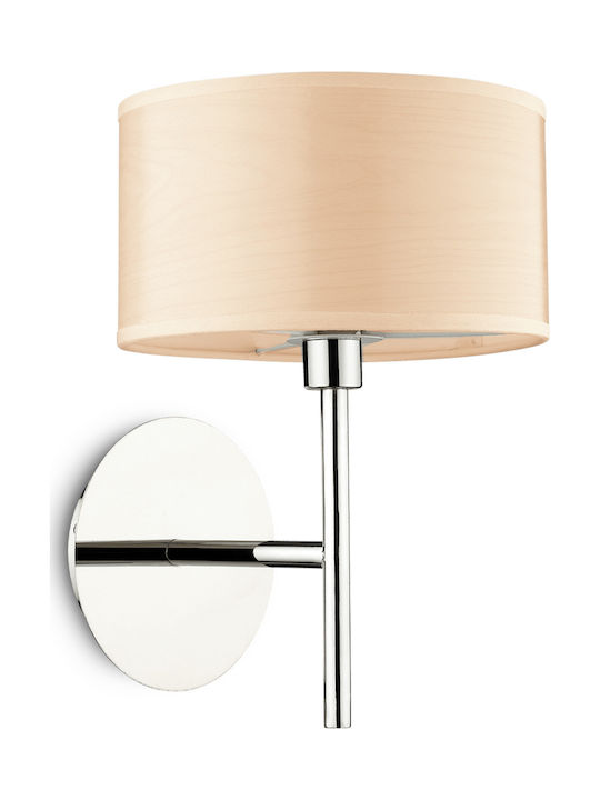 Ideal Lux Woody AP1 Lamp Wall White 20x20x20cm