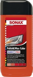 Sonax Υγρό Κέρωμα για Αμάξωμα Polish & Wax COLOR Nano Pro 250ml