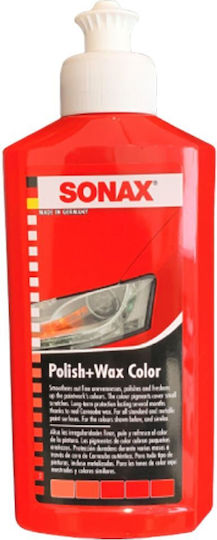 Sonax Полиране И Вакса Цветна Nano Pro Salve За Ваксиране На Автомобилна Каросерия За Червени Оттенъци 250мл