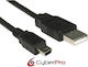 CyberPro USB 2.0 Cable USB-A male - mini USB-B male 1m (CP-UN10)