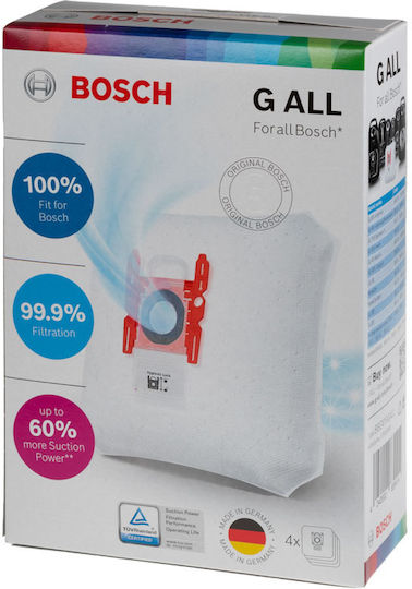 Papiertaschen Staubsaugerbeutel Bosch Original Typ G All Plus